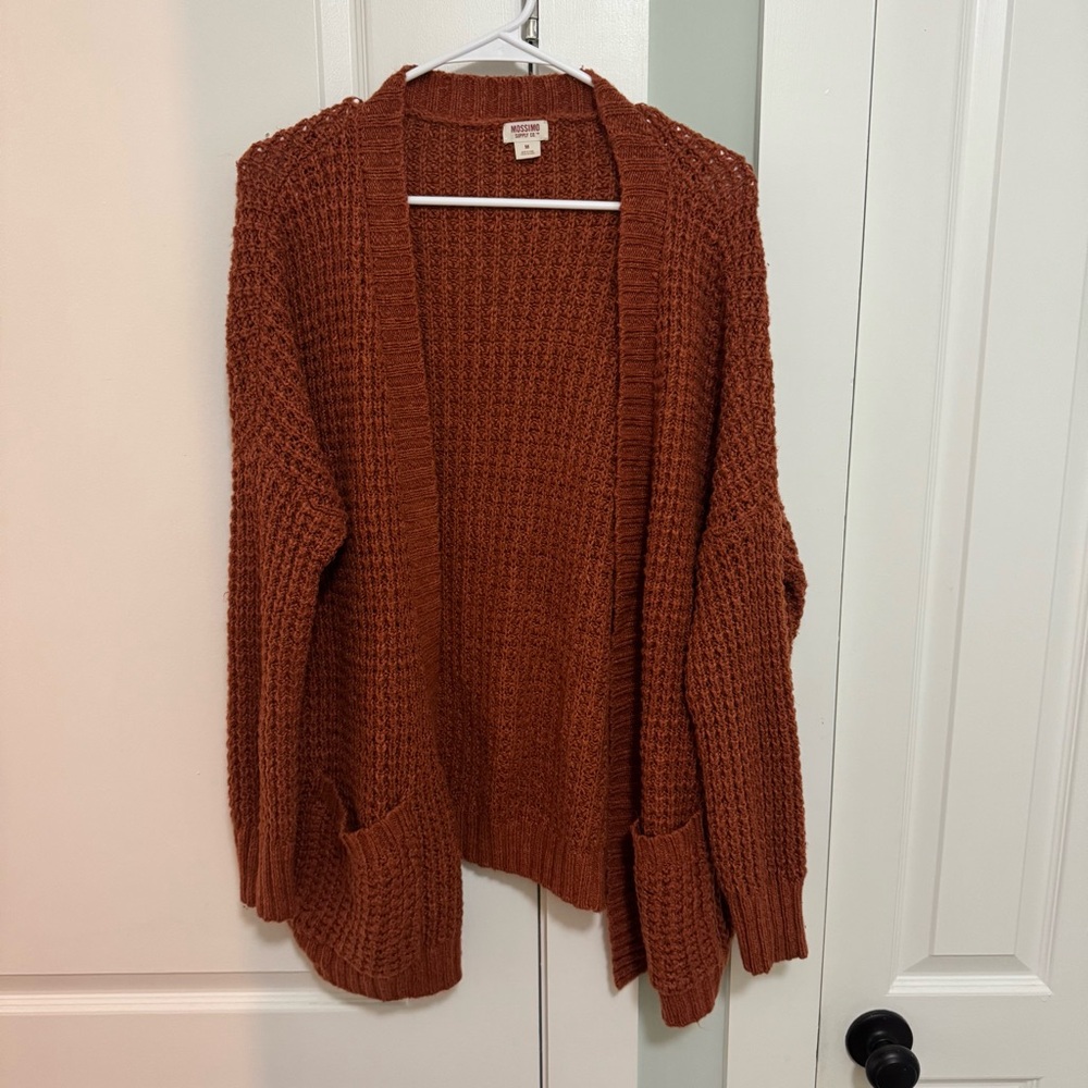 Mossimo Supply Co. Burnt Orange Cardigan